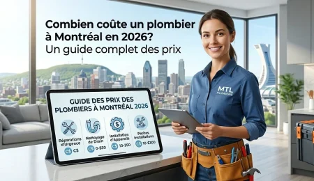 Combien coûte un plombier a Montreal