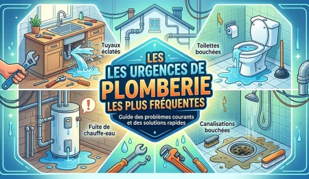 Les urgences plomberie les plus fréquentes